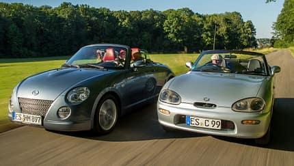 Daihatsu Copen und Suzuki Cappucino