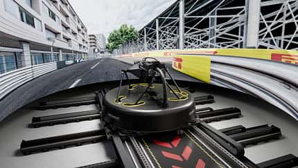 Dynisma-Simulatoren - 360-Grad-System für Formel 1 und Co.