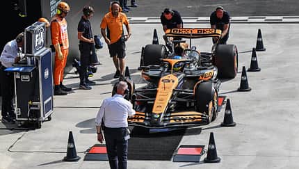 Oscar Piastri - McLaren - Waage - 2024