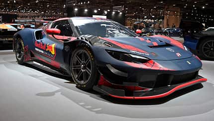 Ferrari 296 GT3 - Max Verstappen - Autosalon Genf 2024