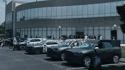 Faraday Future FX-Modelle Teaser Prototypen