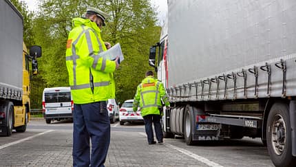 Lkw Gewichtskontrolle BALM