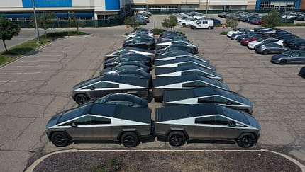 Tesla-Parkplatz Michigan Mall Farmington Hills USA