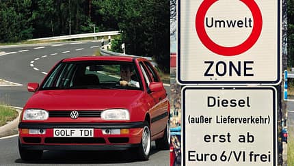 Alte Diesel Umweltzone Dieselfahrverbot