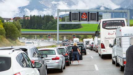 Stau Österreich