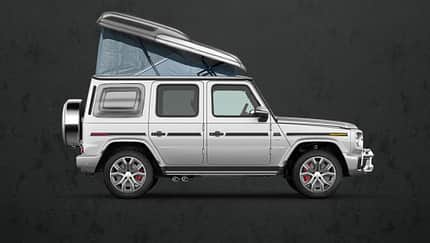 06/2025 Robeta Mercedes G Aufstelldach Camper