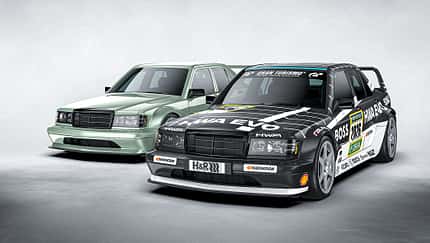 HWA Evo Mercedes 190 Evo-Nachbau DTM-Look