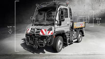 06/2025 Mercedes Unimog U 219 Low tiefergelegt