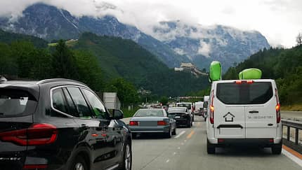 Stau Österreich A10