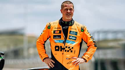 Brad Pitt - McLaren - Formel 1 Test - Austin - 2025