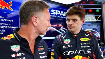 Max Verstappen & Christian Horner - Red Bull - Formel 1 - 2025