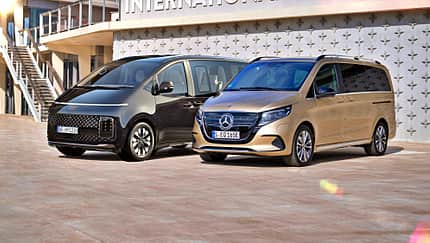Hyundai Staria gegen Mercedes V-Klasse