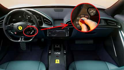 Ferrari baut wieder Knöpfe ins Lenkrad, statt Touchscreen