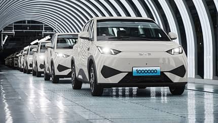 BYD Dolphin Surf Seagull millionstes Exemplar Produktion Werk