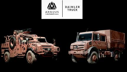 Mercedes Daimler Truck Arquus Militärfahrzeuge