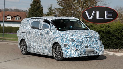Erlkönig Mercedes VLE