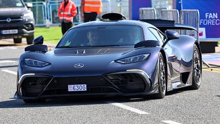 George Russell - Mercedes AMG One - Privatautos - Dienstwagen - Silverstone - GP England 2025