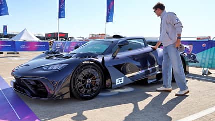 George Russell - Mercedes AMG One - Privatautos - Dienstwagen - Silverstone - GP England 2025