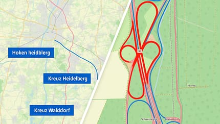 Autobahn A6 Sperrung