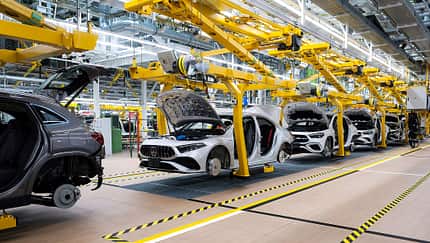 Mercedes Produktion Rastatt