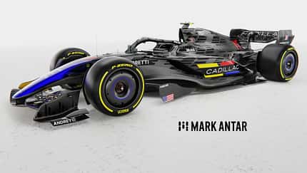 Cadillac Formel 1 Livery-Concept - 2026