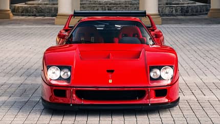Ferrari F40 LM Michelotto (1993) Rosso RM Sotheby's Auktion Monterey 16.08.2025
