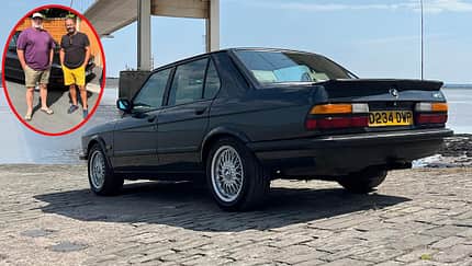 BMW M5 E28 Chris Harris gestohlen geklaut Autodiebstahl