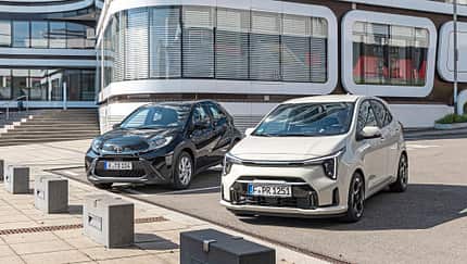 Kia Picanto und Toyota Aygo X, AMS Vergleichstest, ams1725 Kia Picanto und Toyota Aygo X