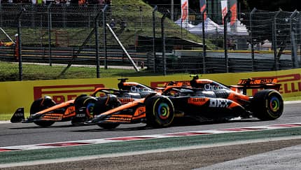 Oscar Piastri - Lando Norris - McLaren - GP Ungarn 2024 - Budapest - Formel 1