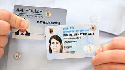 08/2025, Polizei Dienstausweis Polizei Dienstausweis