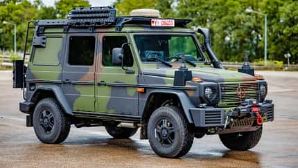08/2025 Mercedes G Wolf Bundeswehr Erprobung
