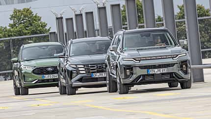 Ford Kuga, KGM Actyon, Hyundai Tucson