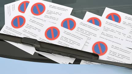 Park-Tickets, Knöllchen, falsch parken