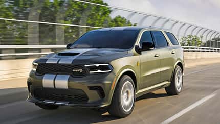 08/2025 2026 Dodge Durango SRT Hellcat Jailbreak in Green Machine exterior color.
