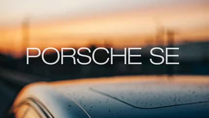 Porsche SE Holding Logo Schriftzug