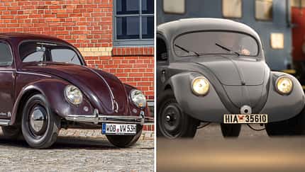 Serienkäfer vs Prototyp W30