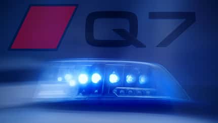 08/2025, Polizei Audi Q7 Polizei Audi Q7