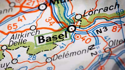 08/2025, Basel Karte Autobahn Basel Karte Autobahn