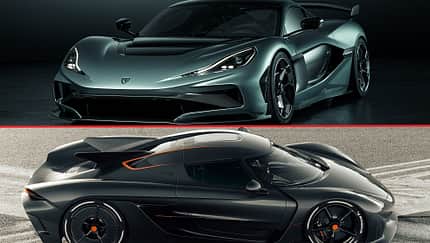 Koenigsegg Jesko absolut gegen Rimac Nevera R