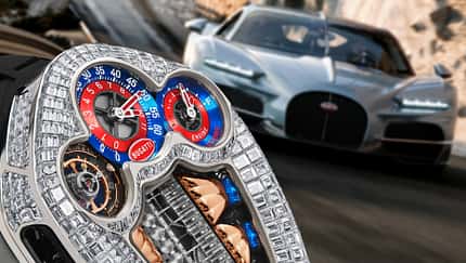 Jacob & Co. Bugatti Tourbillon Baguette Luxus Uhr
