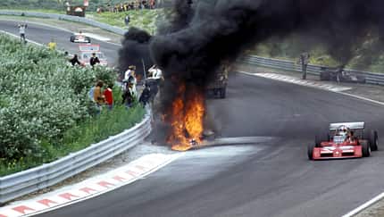 Unfall Roger Williamson - Zandvoort 1973