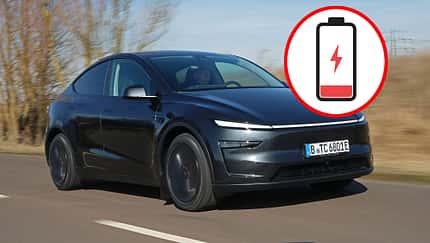 Tesla Model Y Juniper Facelift Batterie-Symbol