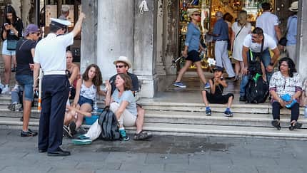 09/2025, Italien Polizei Touristen Italien Polizei Touristen