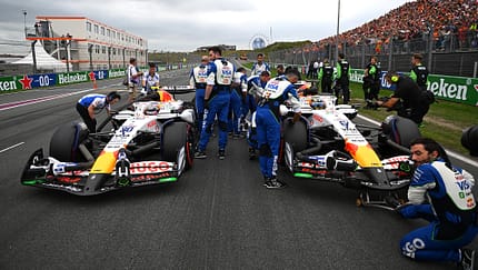 Liam Lawson - Isack Hadjar - Toro Rosso - GP Niederlande 2025 - Zandvoort - Formel 1