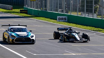 Valtteri Bottas - GP Italien 2025 - Monza - Mercedes-AMG GT2 - Spezial-Design - Formel-1-Look Mercedes W16