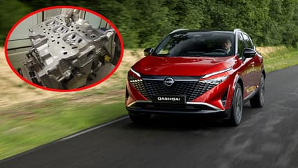 Nissan Qashqai E-Power eingeklinkt 1,5-Liter-Turbomotor ZR15DDTe mit STARC-Verbrennungskonzept