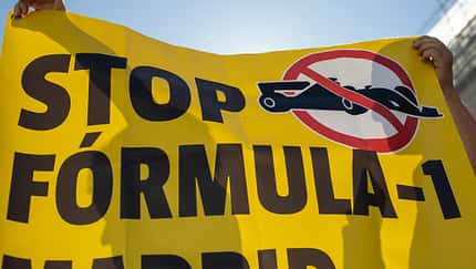 Protest - Formel 1 - Madrid - 2025