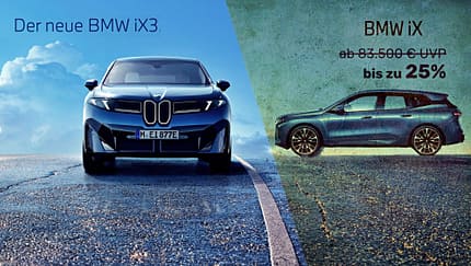 Vergleich BMW iX3 gegen iX