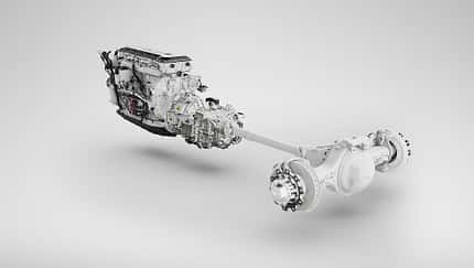 Scania PHEV-Antrieb Bus