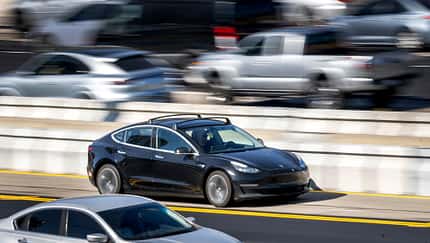 Carpool Lane in Kalifornien